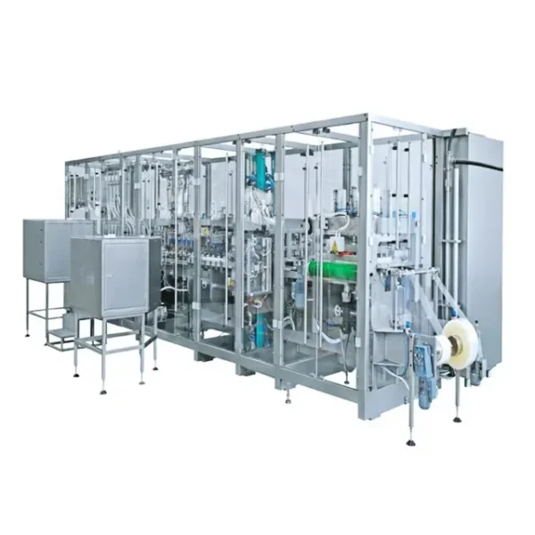 Dây chuyền đóng gói dung dịch nước muối dạng túi tự động