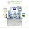 Máy chiết và dán ly 2 vòi tự động