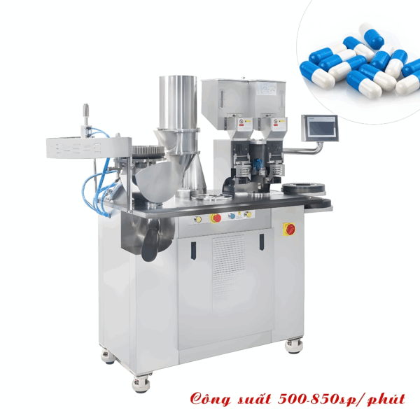 Máy đóng gói viên nang cứng dược phẩm bán tự động