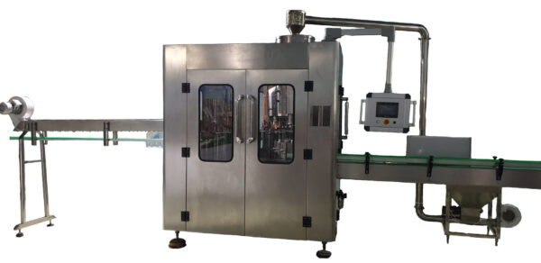 Máy chiết rót nước suối 3 in 1 (Rửa-Chiết-Siết) kiểu xoay tự động W883