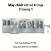 Máy chiết rót vô trùng công nghệ cao – Máy thổi bình, chiết rót , niêm phong công suất cao tự động